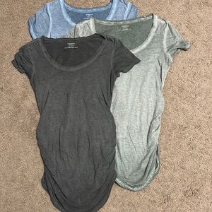 Set of 3 maternity tees